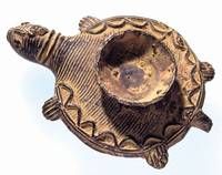 Schildkröte - Kegelhalter Messing