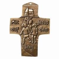 Kommunion Bronze-Kreuz