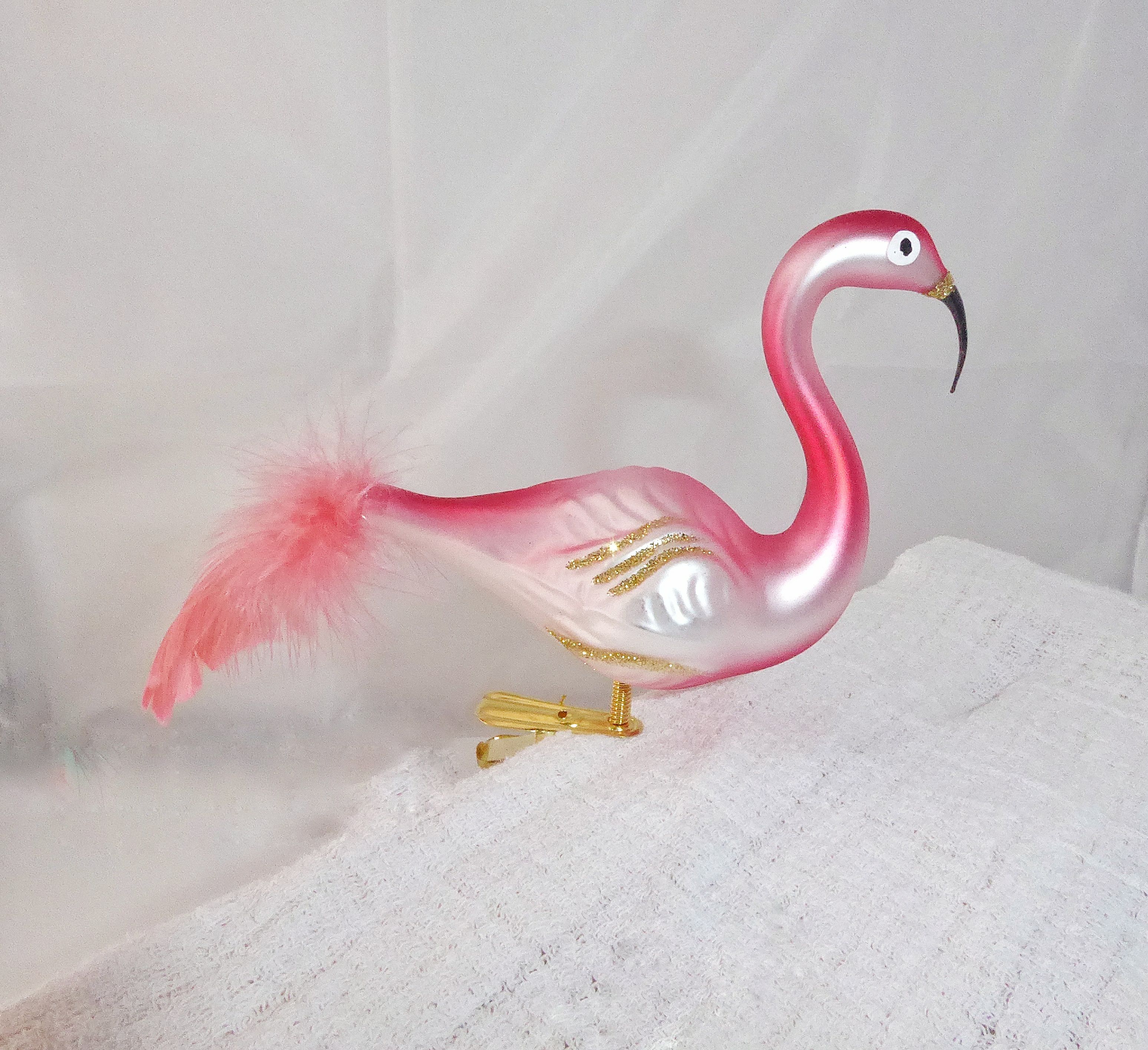 Christbaumschmuck Flamingo