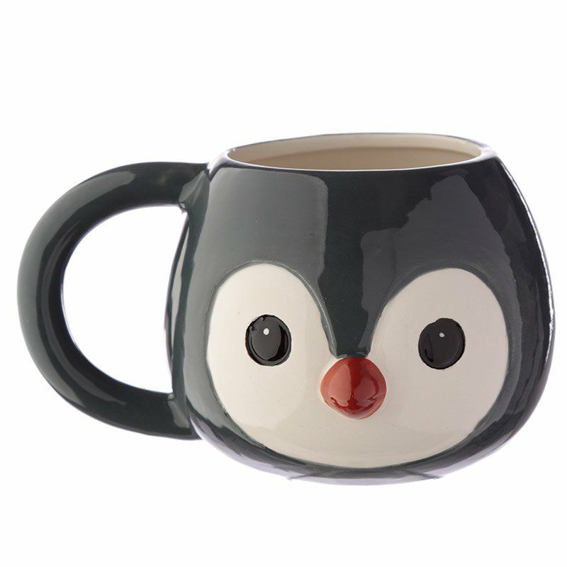 3D Tasse Pinguinkopf 