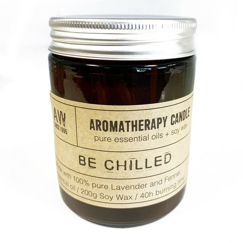 Aromatherapie Sojakerze Sei gechillt