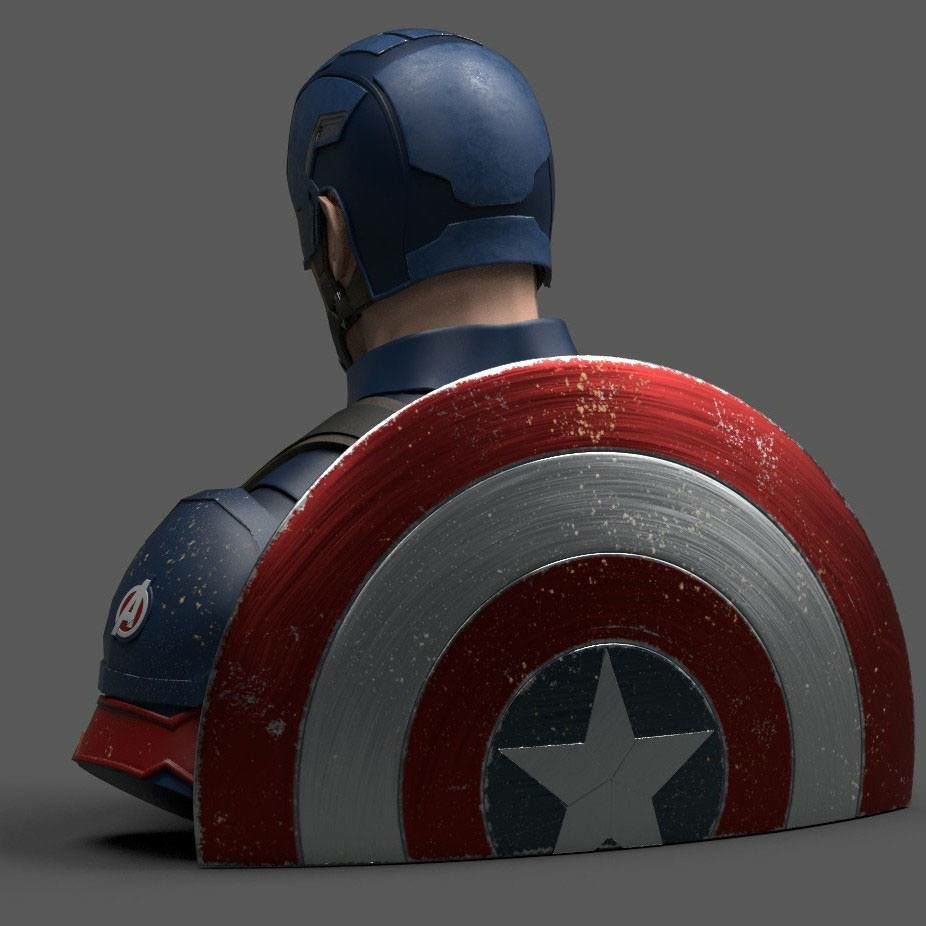 Spardose Marvel Capitain Amerika