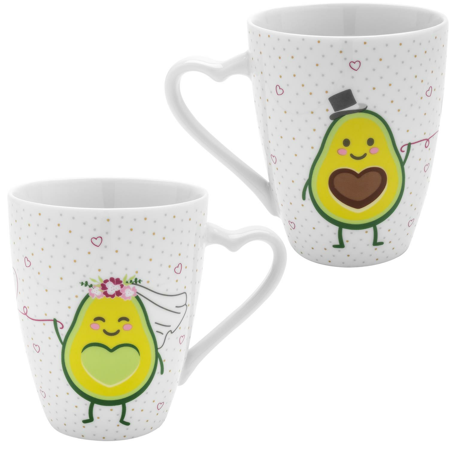 Paar-Tassen Avocados