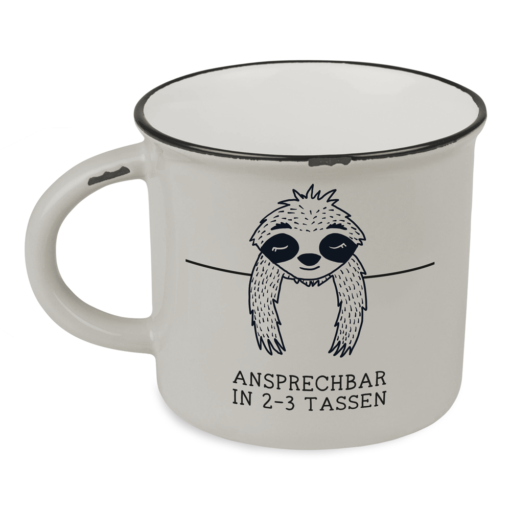 Becher Vintage 2 bis 3 Tassen