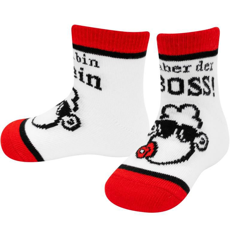 Baby-Zaubersocken Bio-Baumwolle Boss