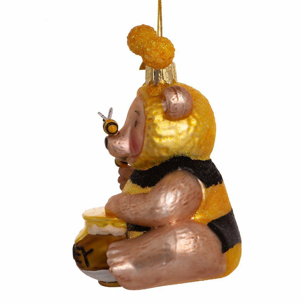Christbaumschmuck Bär mit Bienen