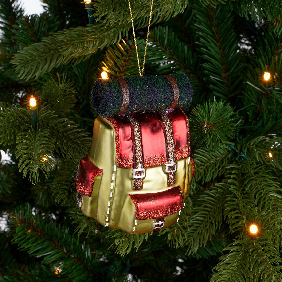 Christbaumschmuck Wanderrucksack