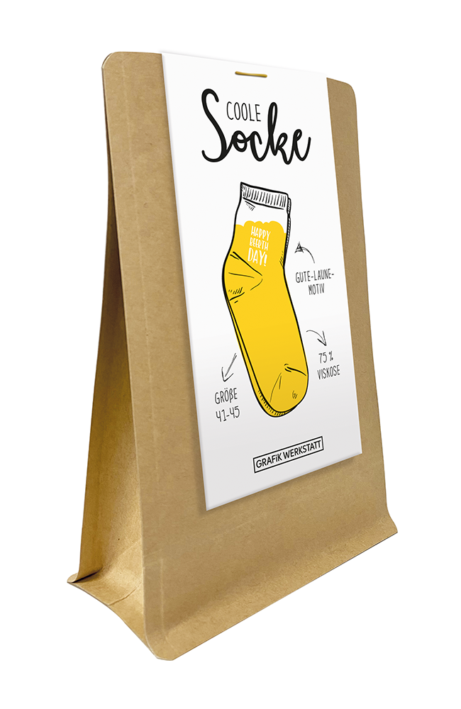 Coole Socke Happy Beerthday! 