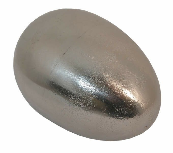 Deko-Ei Aluminium groß