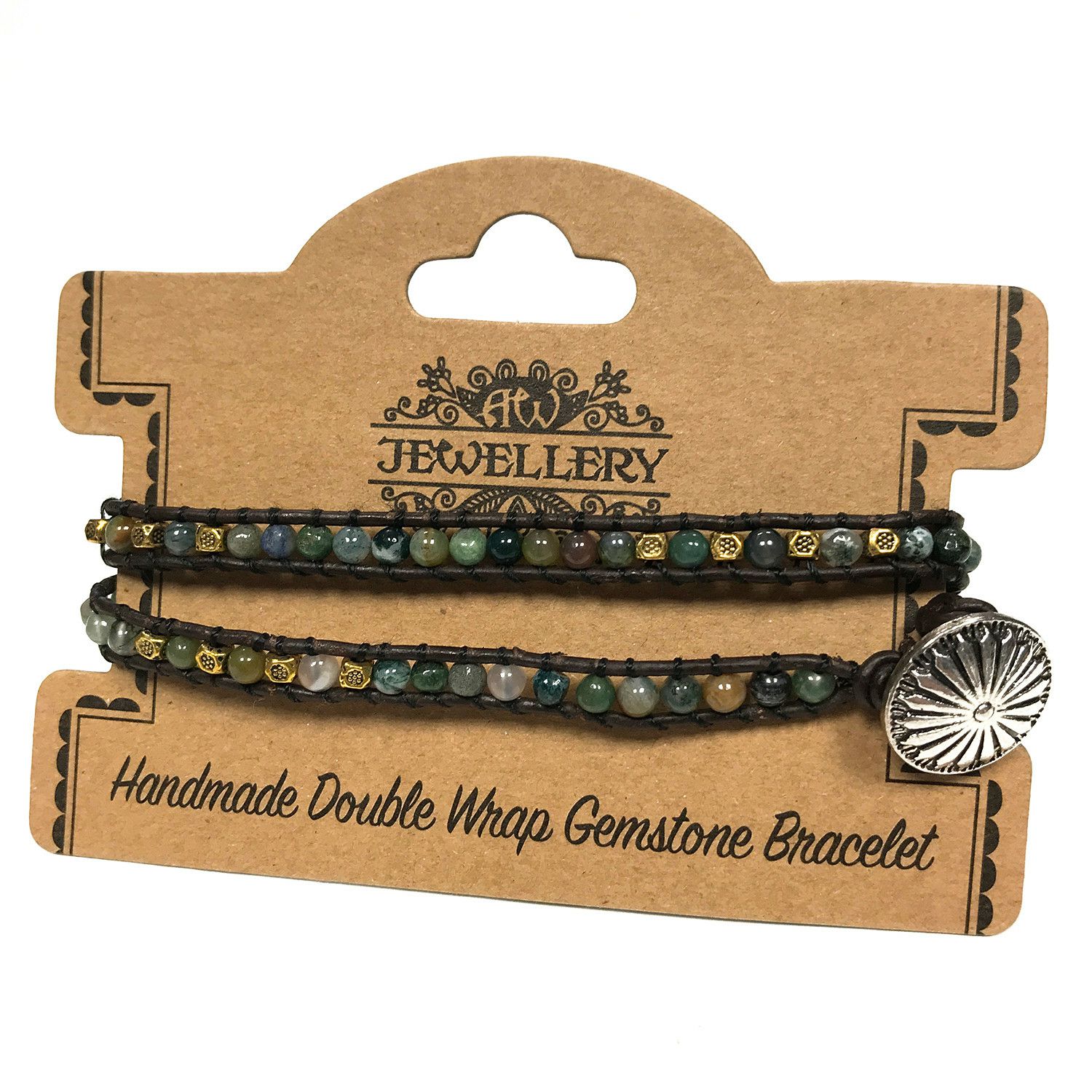 Wickelarmband  Multi Moosachat