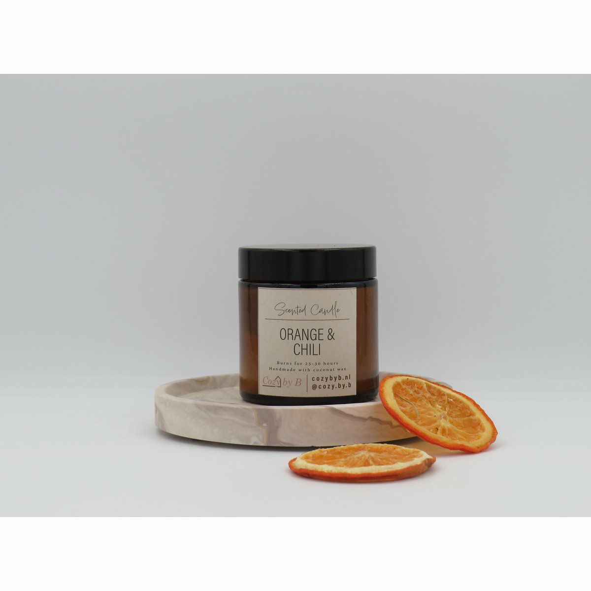 Cozy by B Kerze Orange Chili