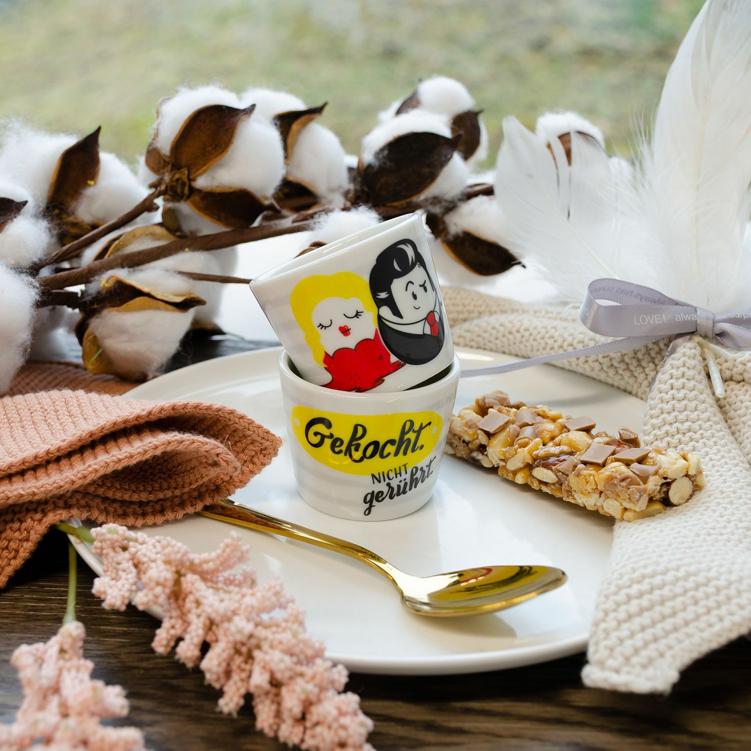 Eierbecher Gekocht nicht gerührt