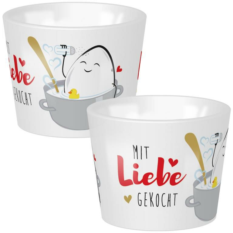 Sheepworld Eierbecher Mit Liebe gekocht