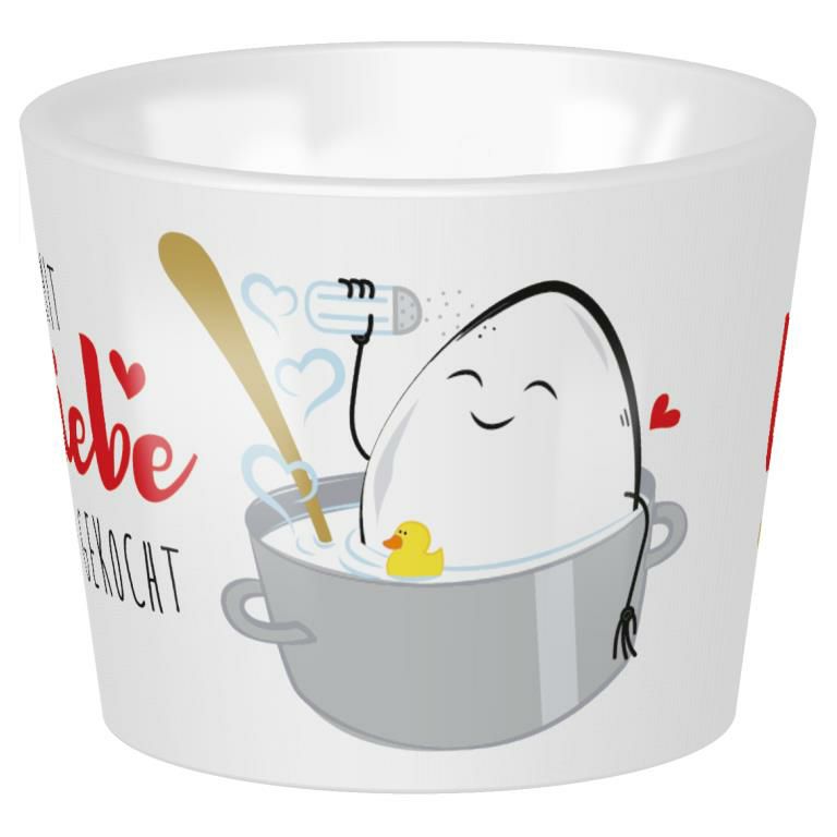 Sheepworld Eierbecher Mit Liebe gekocht