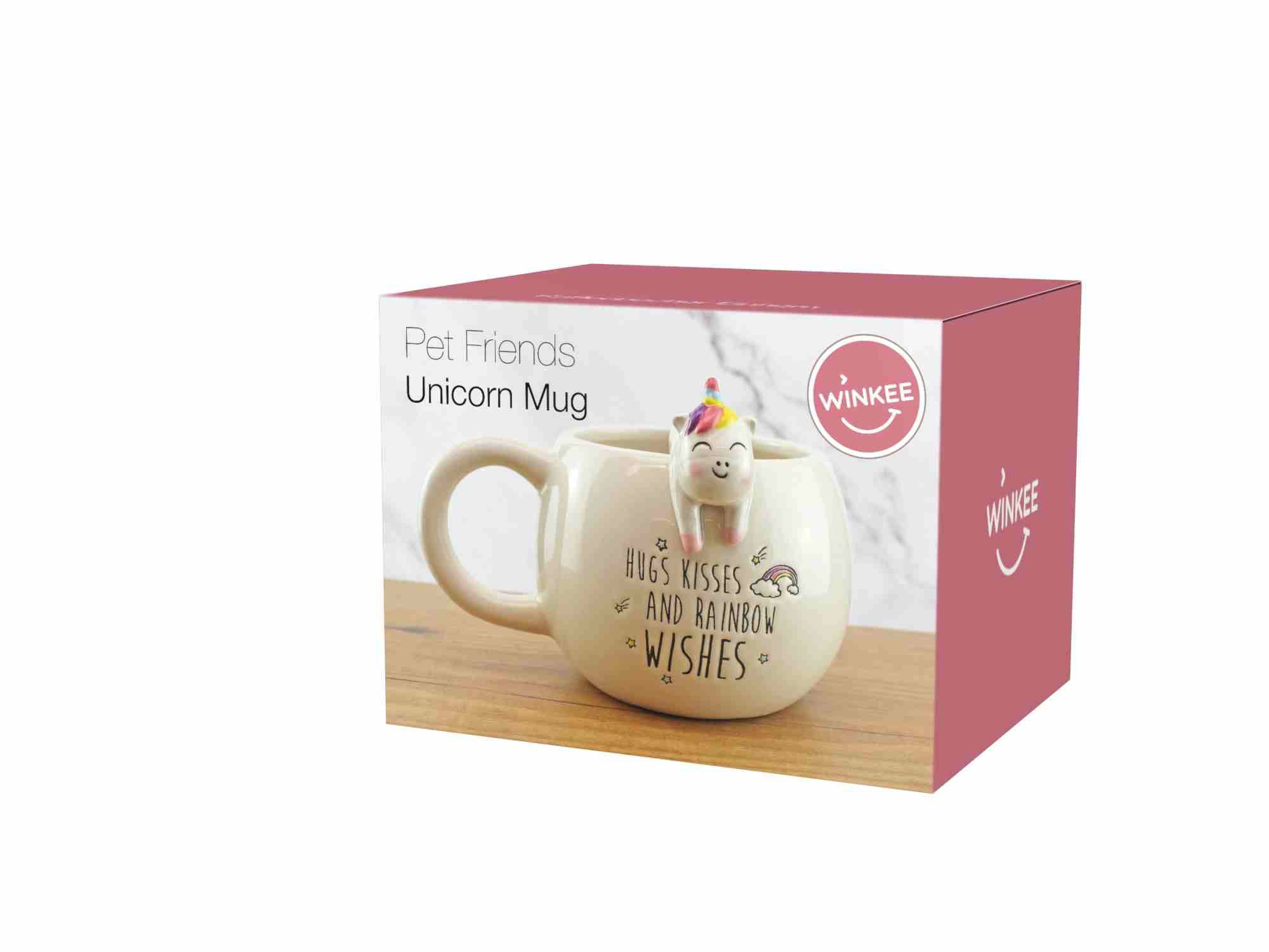 Pet Friends Kaffeebecher Einhorn