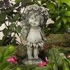 Elfe Lalula stehend mit Blüte