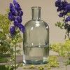 Glasflasche Retro, Klarglas,