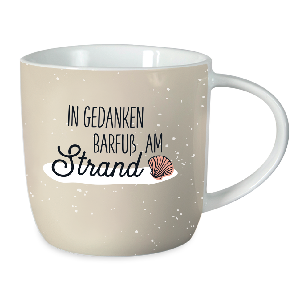 Grafik Werkstatt Tasse Barfuß