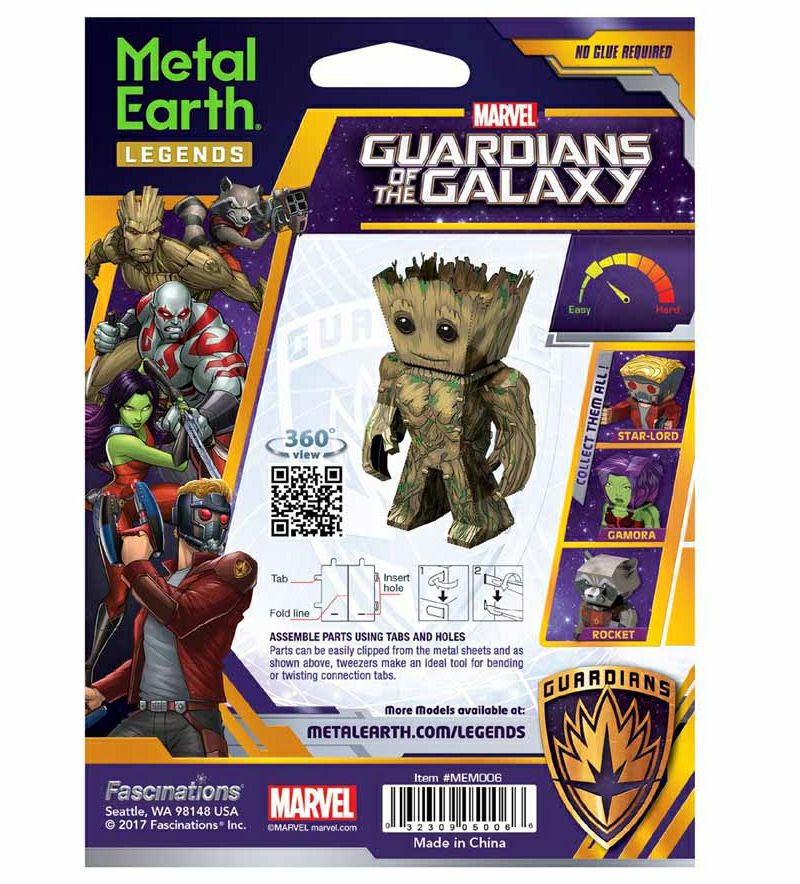 Metal Earth Groot