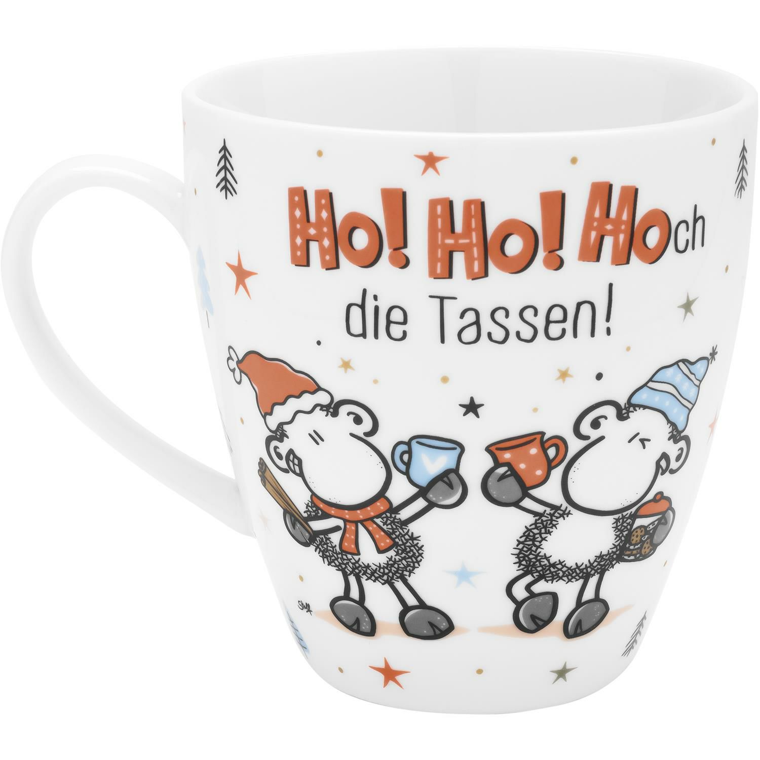 Wintertasse Ho! Ho! Hoch die Tassen!