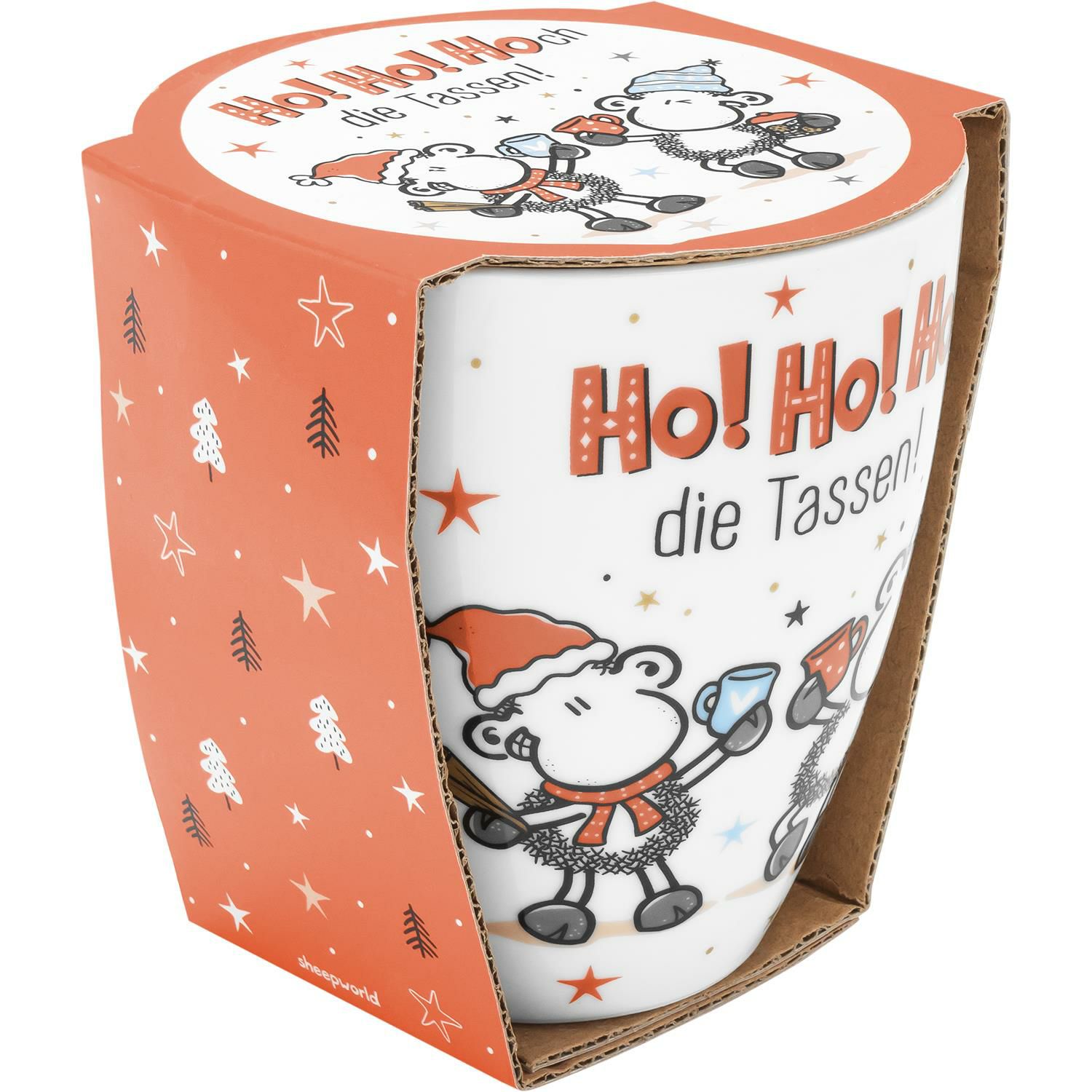 Wintertasse Ho! Ho! Hoch die Tassen!