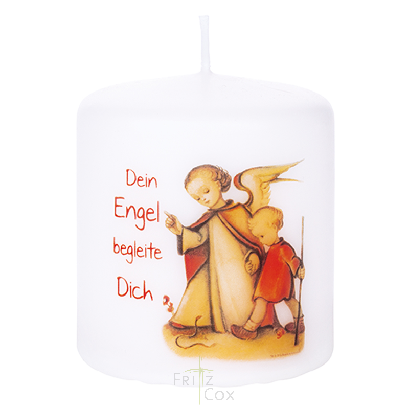 Hummel-Schutzengelkerze mit Kind