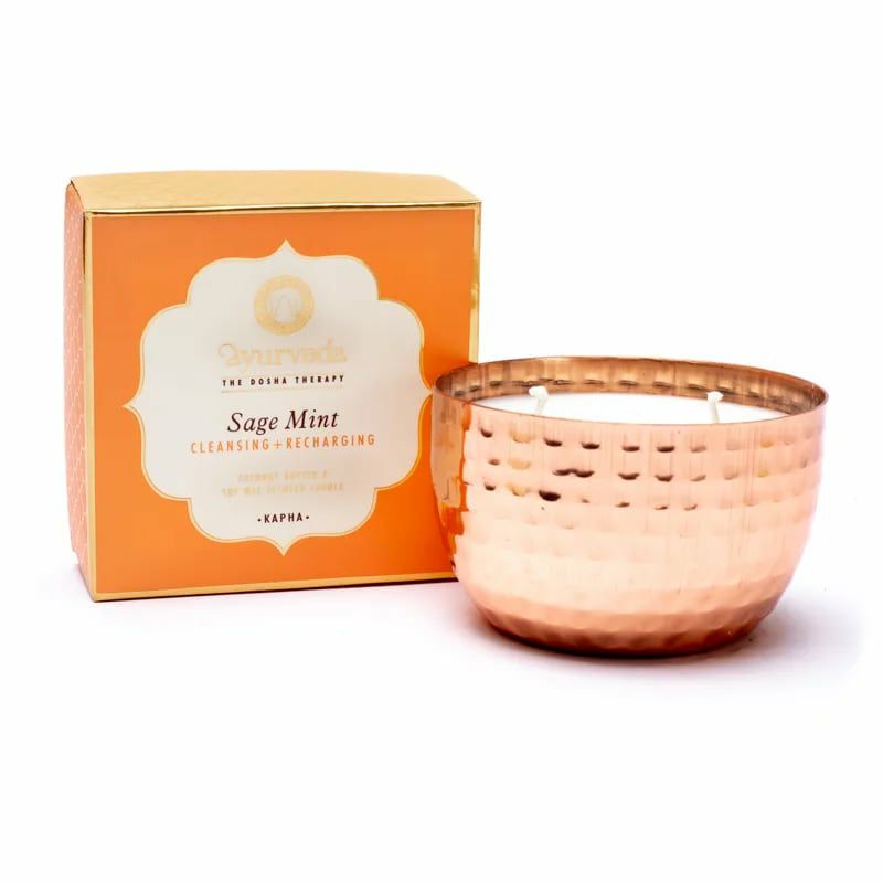 Kapha Salbei Minze Duftkerze