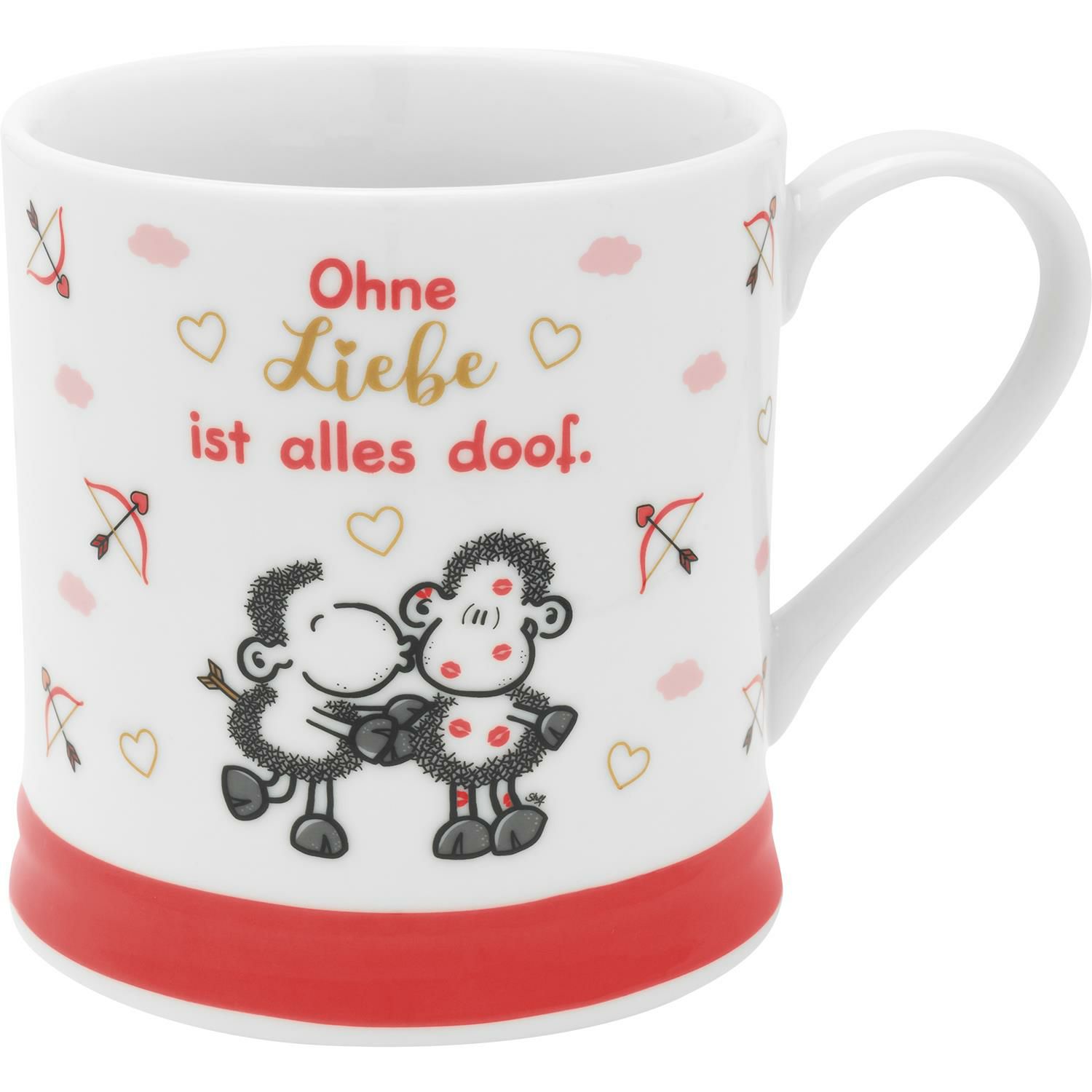Lieblingsmenschen Tasse Ohne Liebe doof