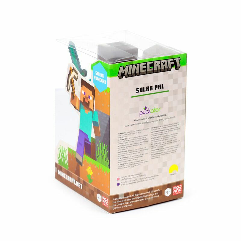 Minecraft Steve Solar Pal Wackelfigur