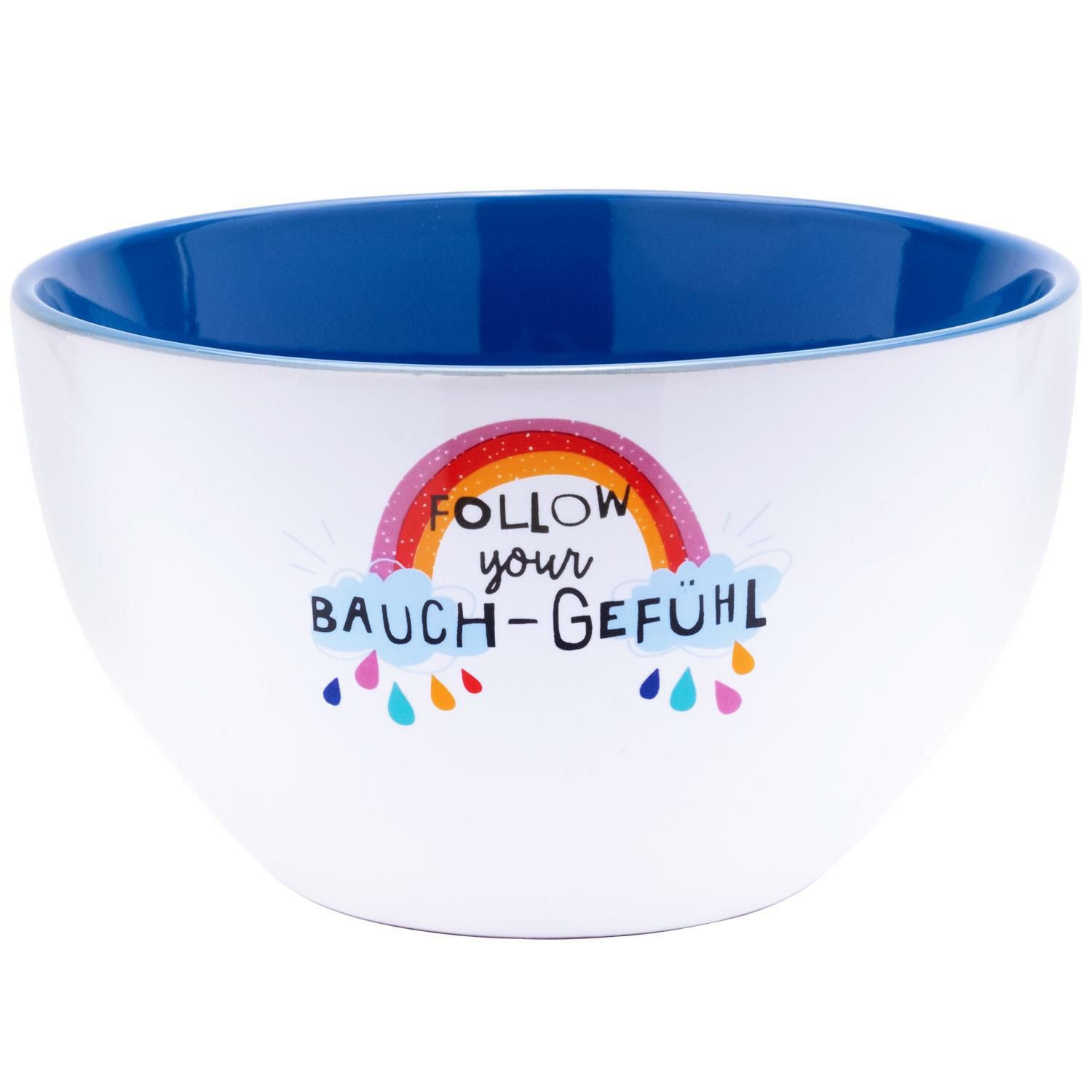 Müslischale Bauch-Gefühl