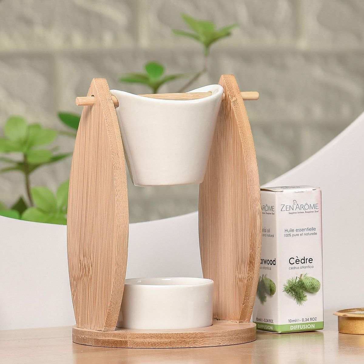  Naturéa Duftbrenner Voile weiß