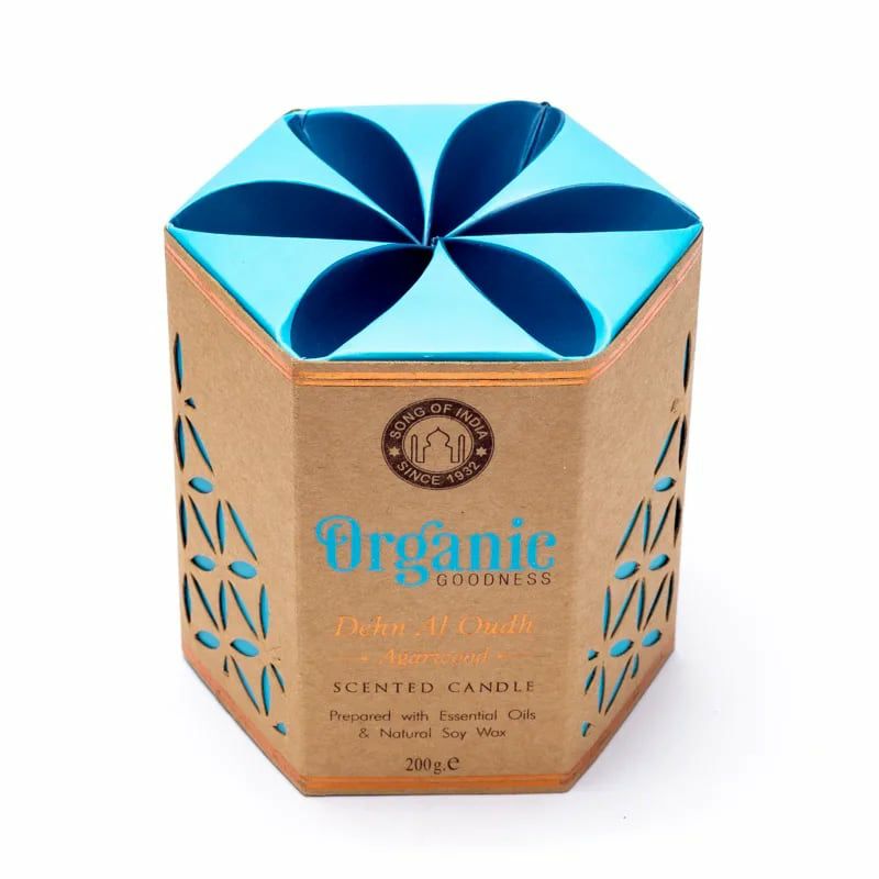 Organic Goodness Sojawachskerze Agarholz 