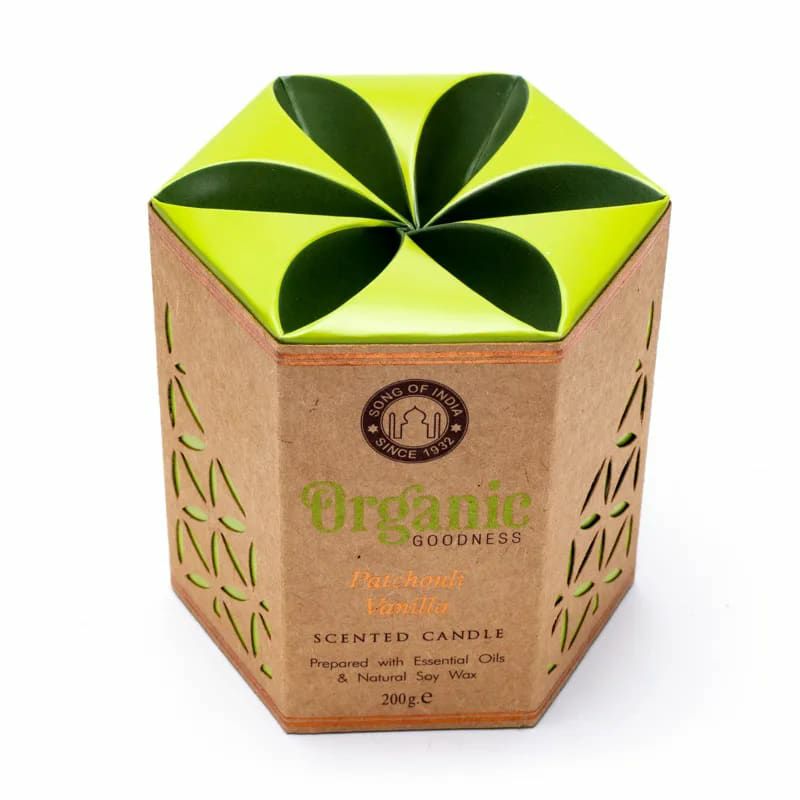 Organic Goodness Sojawachskerze Patchouli Vanille 