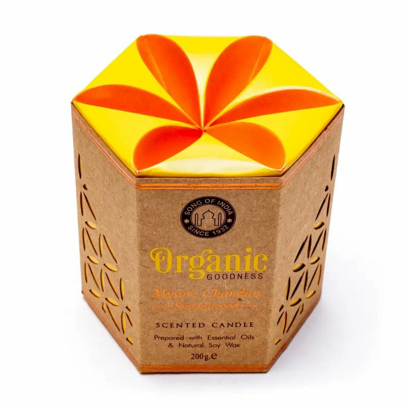 Organic Goodness Sojawachskerze Sandelholz