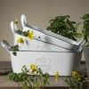 Pflanzkästen-Set Pavina weiß