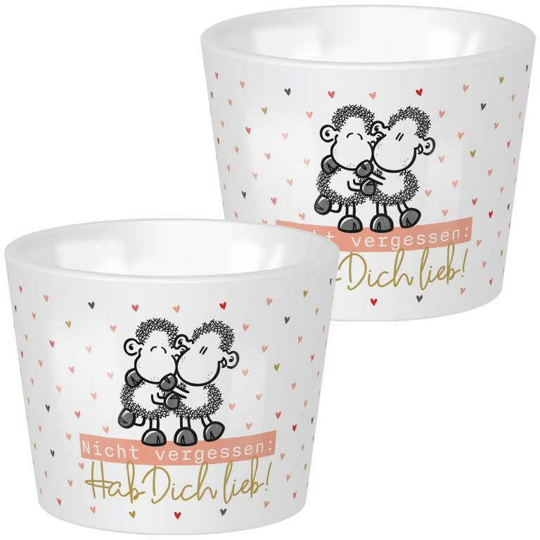 Eierbecher Hab dich lieb