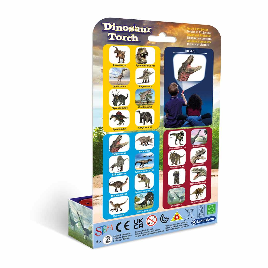 Taschenlampen-Projektor Dinosaurier