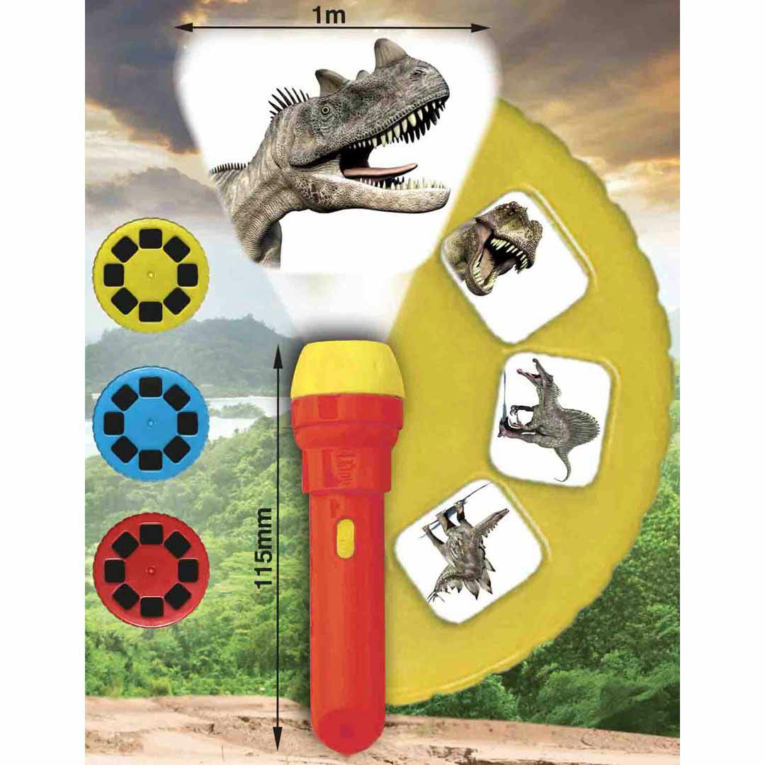 Taschenlampen-Projektor Dinosaurier