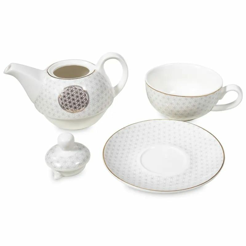 Tea for One Blume des Lebens 