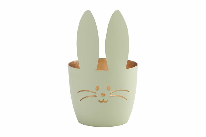Madras Windlicht M Hase