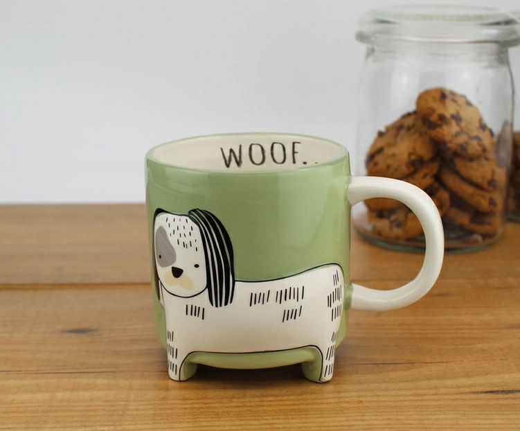 Süßer Kaffeebecher Hund
