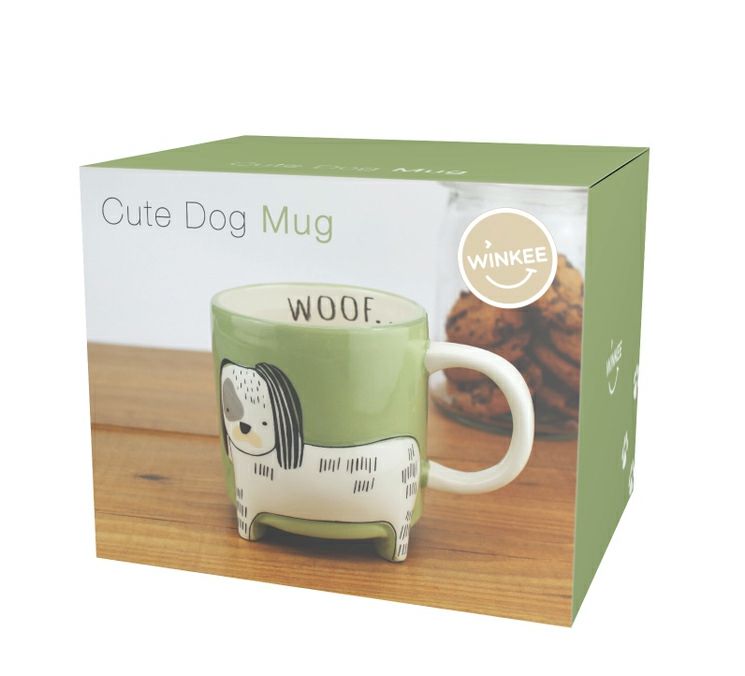 Süßer Kaffeebecher Hund