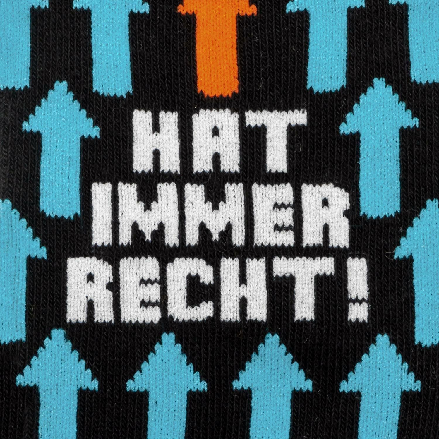 Zaubersocken Hat immer Recht