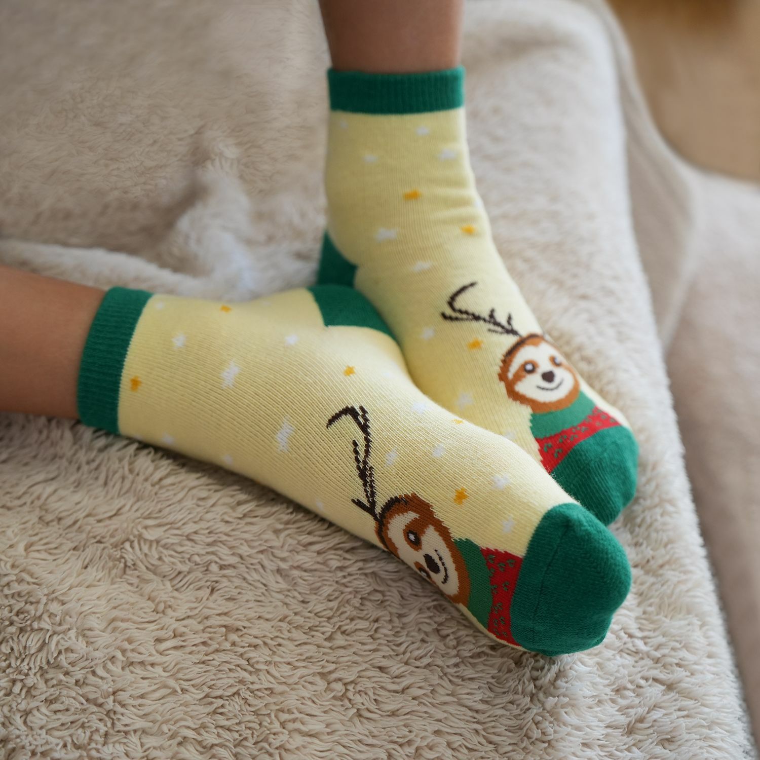 Zaubersocken für Kinder Faultier