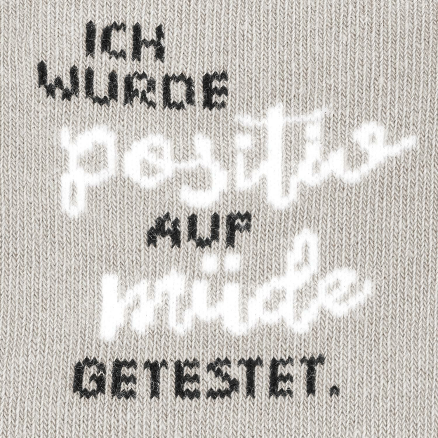 Zaubersocken Positiv getestet
